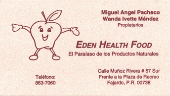 tarjeta eden health food.gif (40349 bytes)